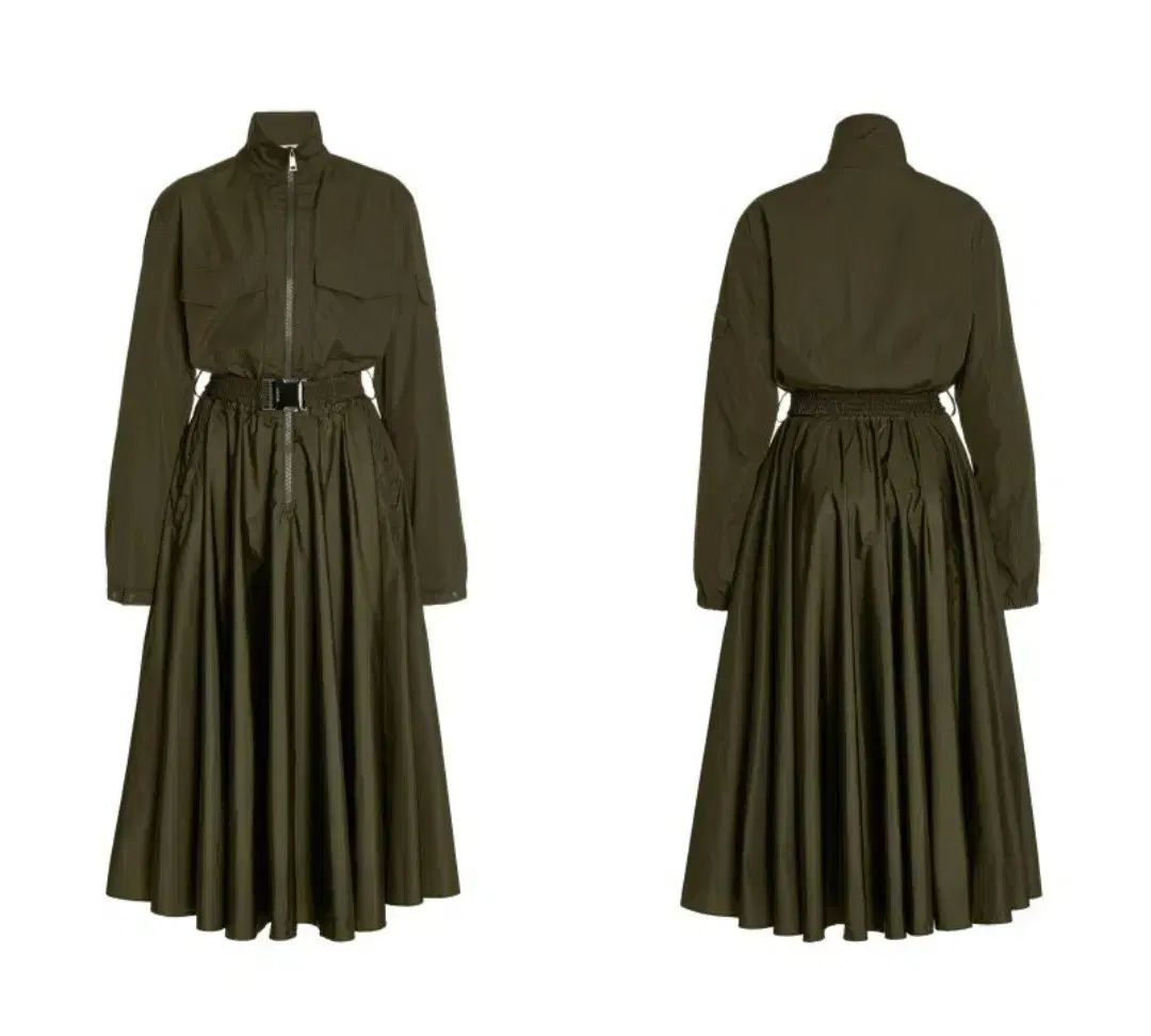 MONCLER(モンクレール) ベルト付き ロング シャツ ONE PIECE