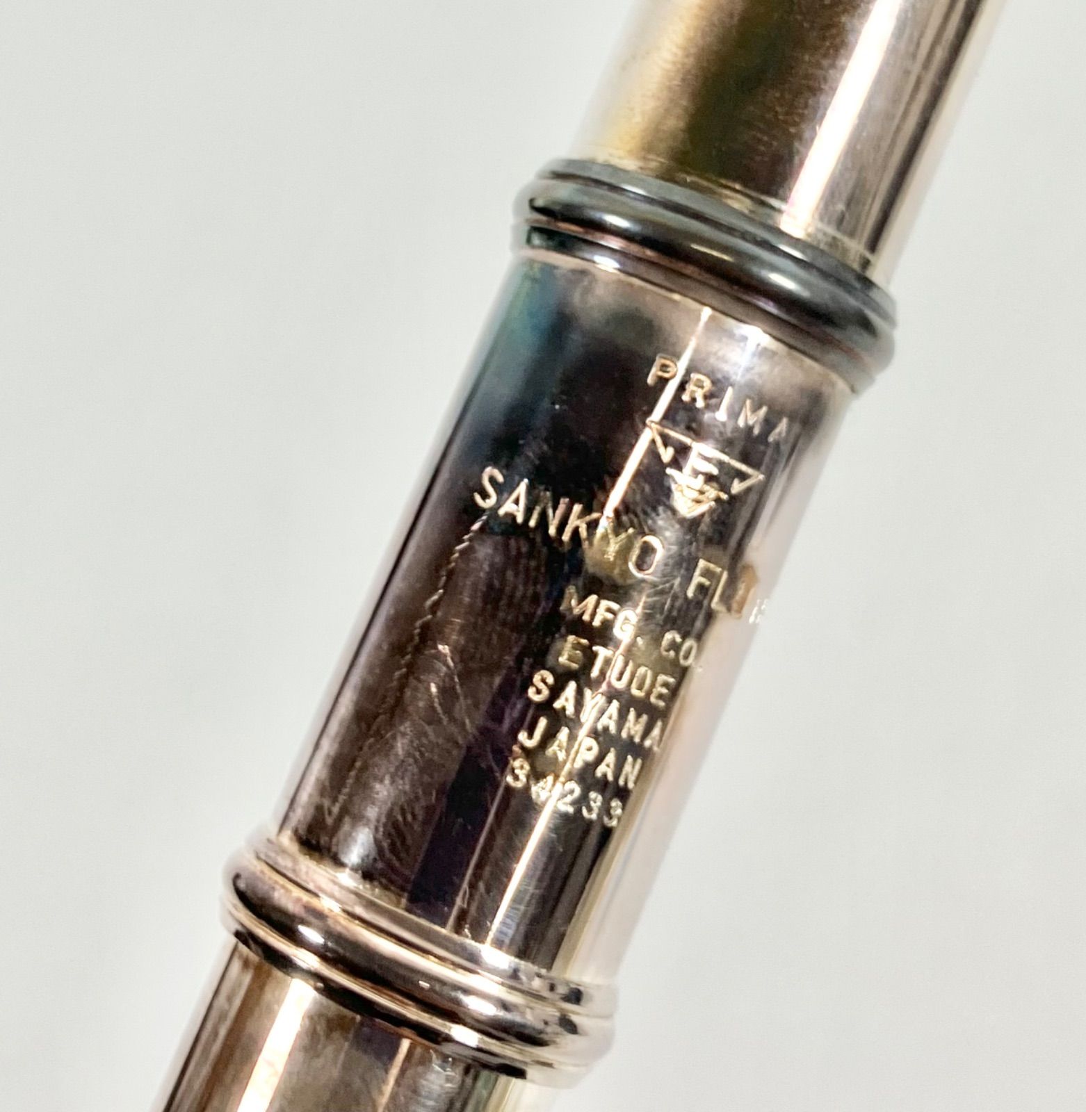 進化した B-58 品 三響 SANKYO FLUTE サンキョーフルート エチュード 34233 フルート 楽器 木管楽器 シルバー925 ケース付