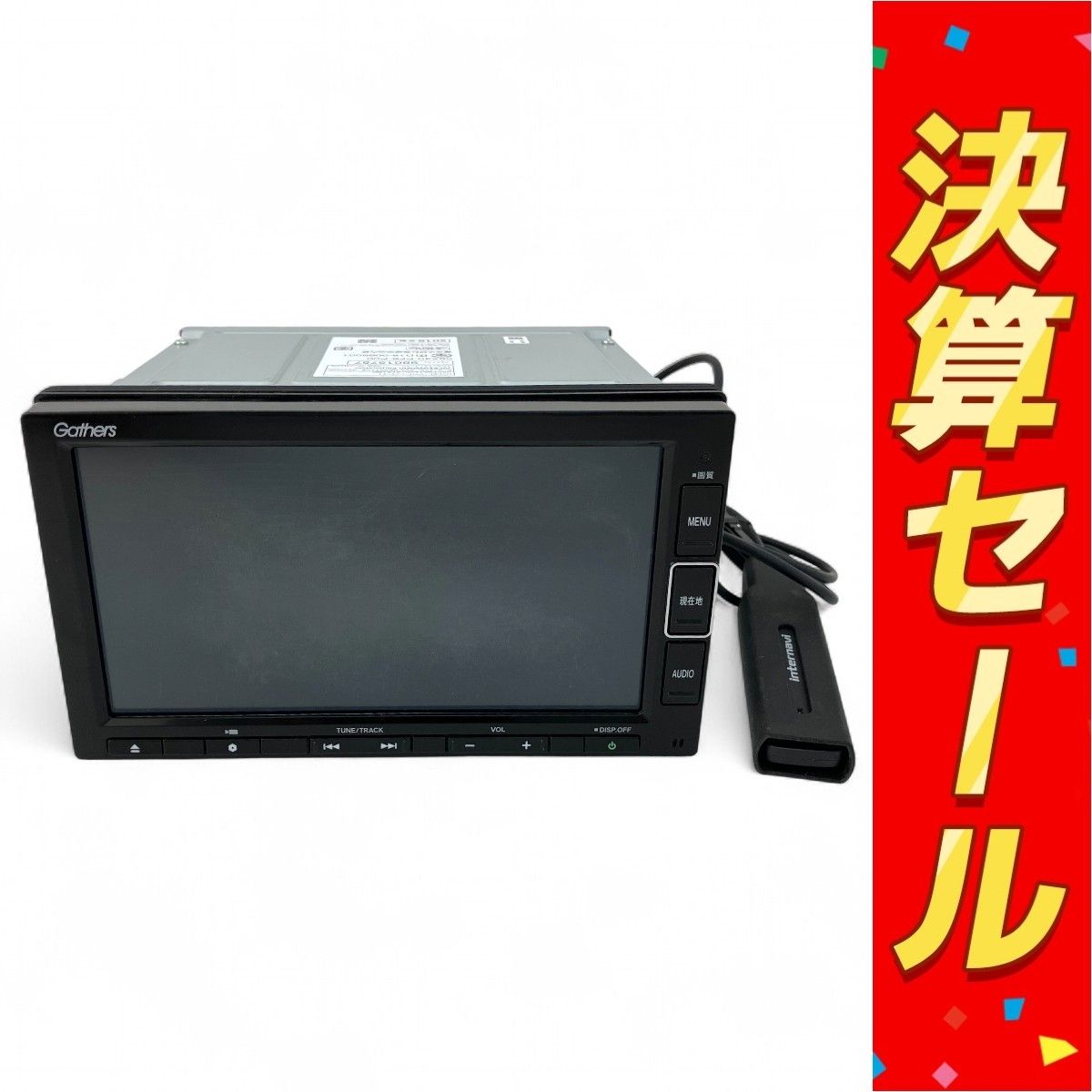 ホンダ 純正ナビ Gathersギャザズ VXM-194Ci(JVC KENWOOD製/中古