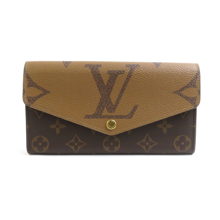 ルイ ヴィトン LOUIS VUITTON 長財布 モノグラム リバース ポルトフォイユ サラ M80726