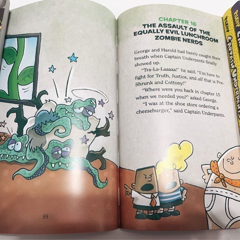 Captain Underpants 12冊 マイヤペン対応 洋書 絵本 英語 - English