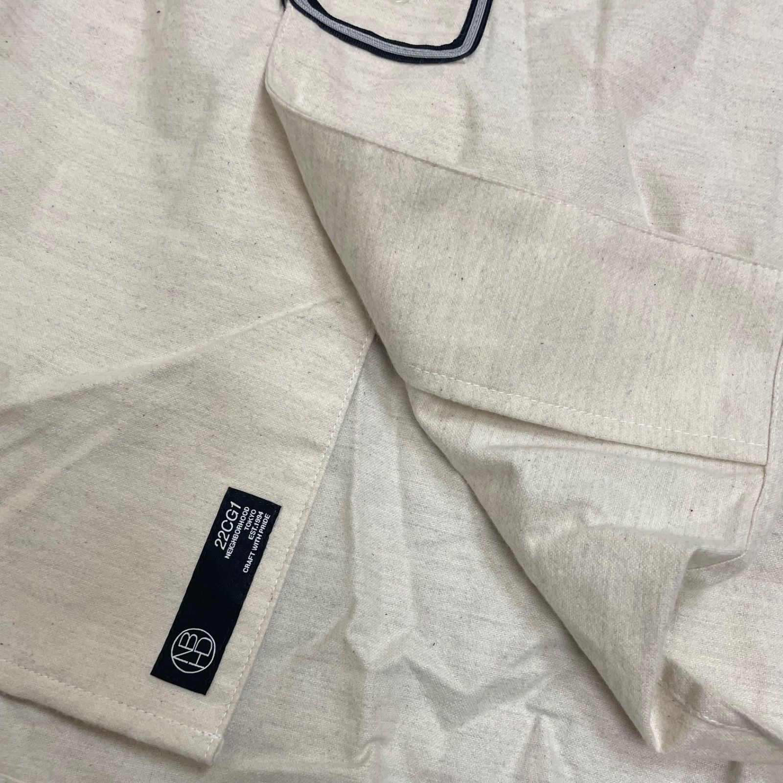 NEIGHBORHOOD 22SS B.B. C-SHIRT SS ベースボールシャツ 半袖