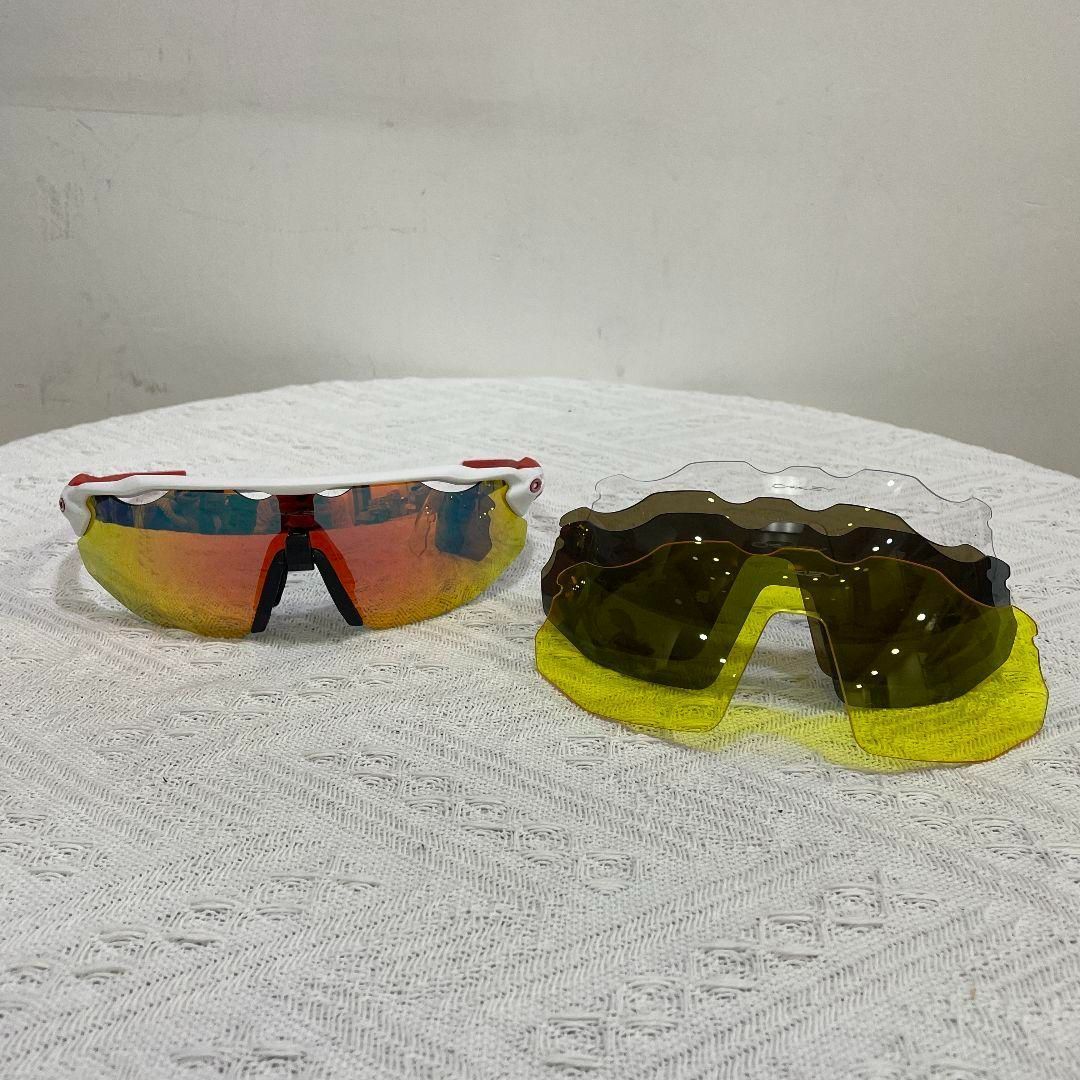 Oakley オークリー スポーツサングラス オレンジレンズ ホワイトフレーム OAKLEY オークリー スポーツ サングラス オークリー サングラス OO9336