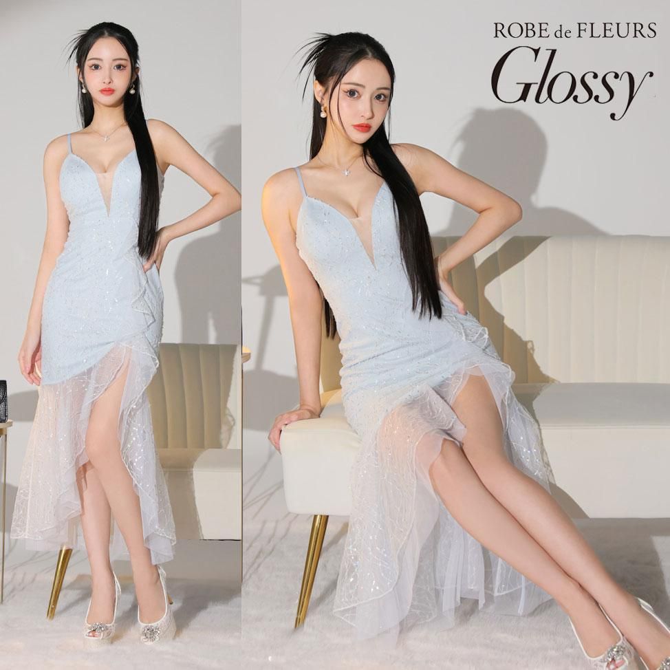 贈る結婚祝い ROBE de FLEURS Glossy / ローブドフルールグロッシー】バック スーツ・フォーマル・ドレス
