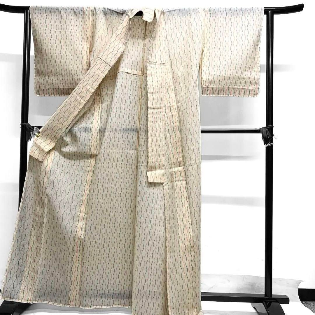未着用 サマーウール 夏用 紬 立涌 小紋 着物 035a p - メルカリ 未着用 サマーウール 夏用 紬 立涌 小紋 着物 035a p - メルカリ
