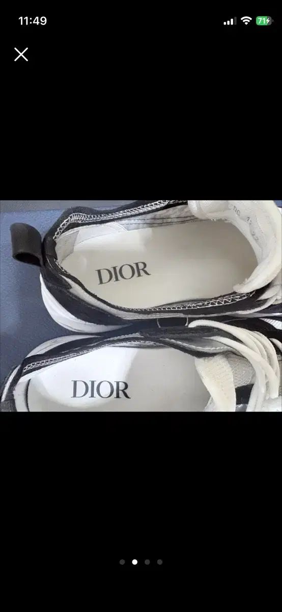 ディオール B 25 ランナー スニーカー 44 サイズ フルセット