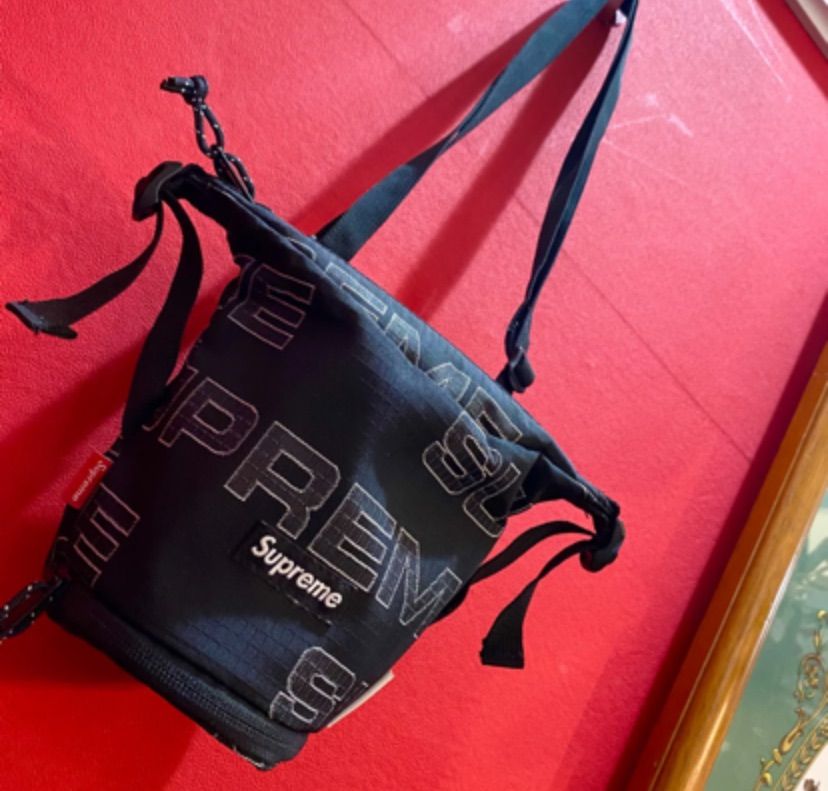 Supreme サコッシュ 黒 未使用品 シュプリーム SUPREME x ノースフェイス 20FW コラボ S