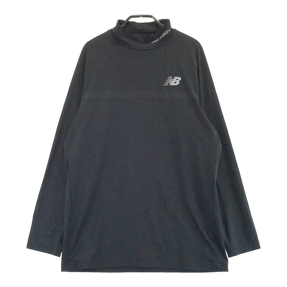 サイズ：7 NEW BALANCE GOLF ニューバランス  ハイネック 長袖Tシャツ  グレー系 [240101425671] ゴルフウェア メンズ ストスト サイズ：7 NEW BALANCE GOLF ニューバランス ハイネック 長袖T