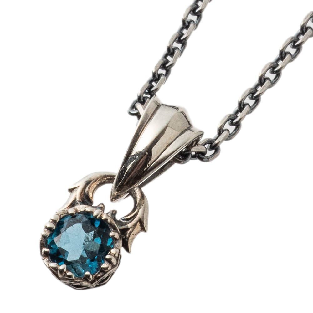 ジュエルクラウンペンダント ロンドンブルートパーズ アルテミスクラシック ペンダントトップのみ シルバー ジュエリーブランド