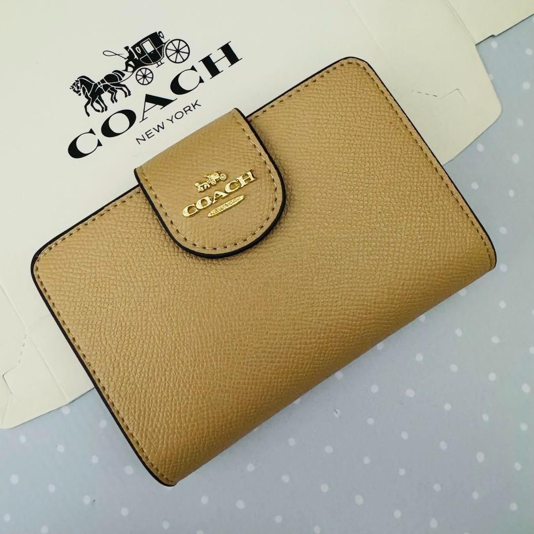 ✨COACH コーチ 折り財布 シグネチャー 馬車 7250✨ 余儀なく