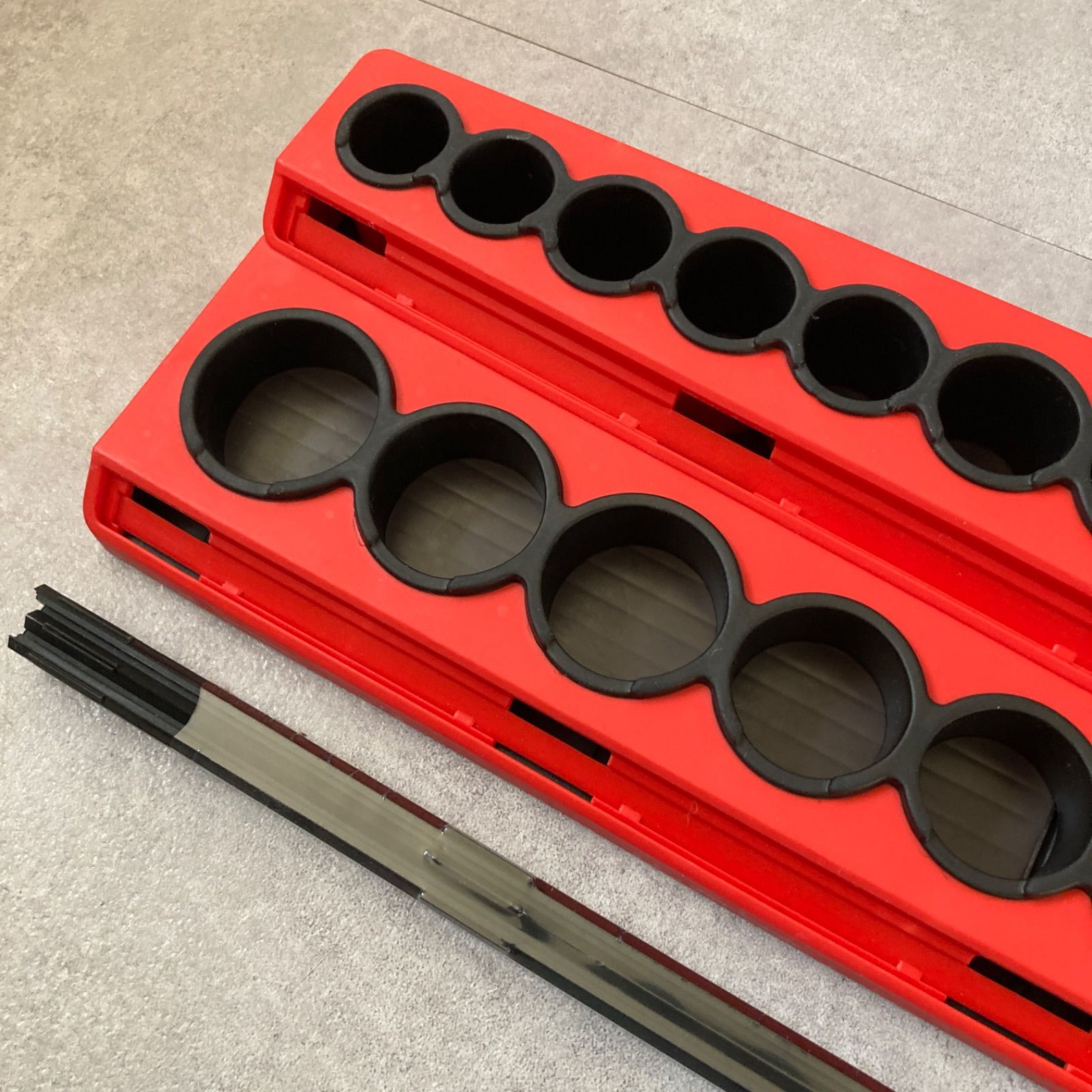 Snap-on スナップオン マグネットソケットホルダー 38MSKTHRED レッド