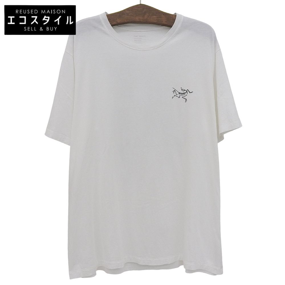 ARC TERYX アークテリクス Multi Bird Logo SS Tシャツ トップス メンズ ホワイト XXL X000007747 XXL