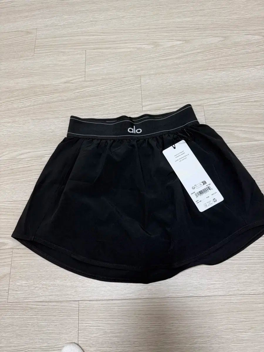 品質保証！ アーロ アロヨガ テニススカート ブラック XXS 44 alo