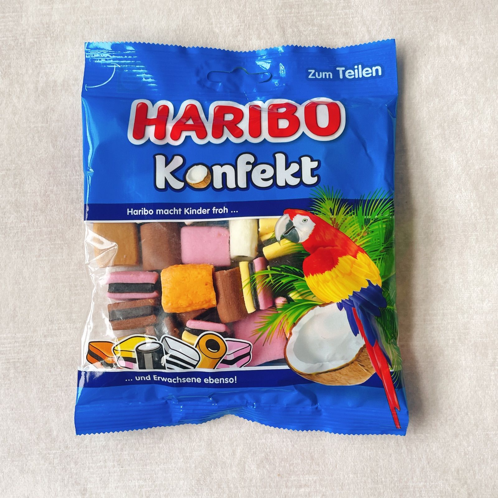 HARIBO【日本未販売】Konfekt 175g ココナッツ HARIBO【日本未販売】konfekt 175g ココナッツソフトキャンディ