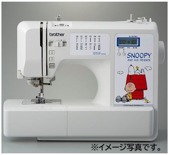 未使用 ブラザー コンピューターミシン SENSIA 100SN/CPV7201(1026CI 