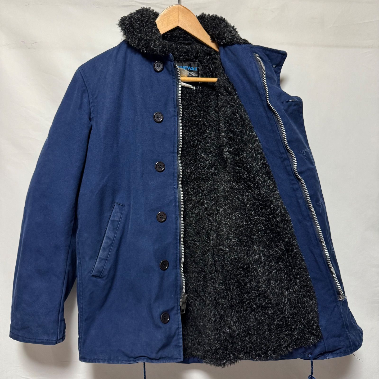 希少【SPIEWAK スパイワック【USA製 duck】N-1 ボア デッキジャケット