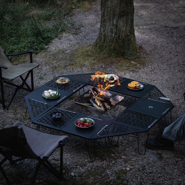 フィールドラック 連結 天板 セット キャンピングムーン ハーフ天板