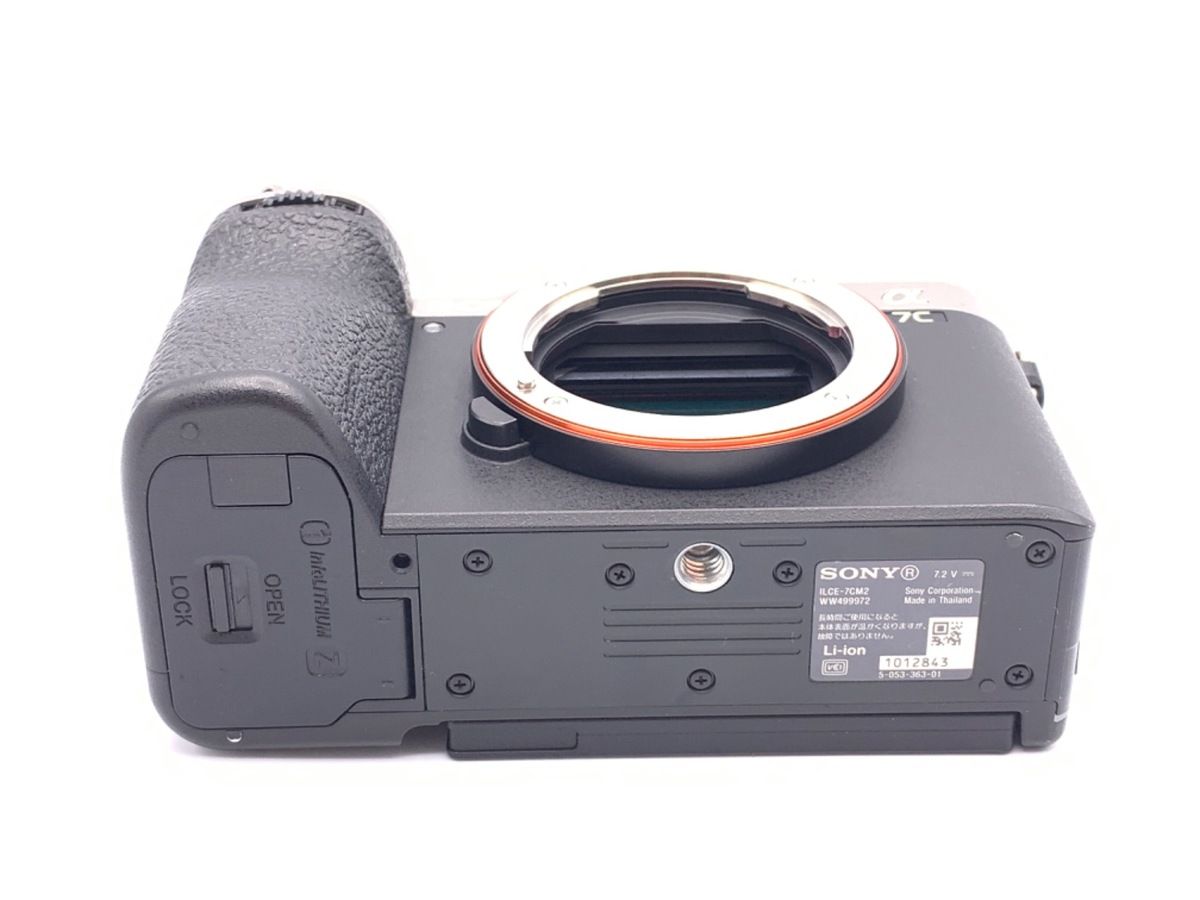 【美品】ILCE-7CM2 α7Cii ボディ （シルバー） camera-no-ohbayashi_4548736154353