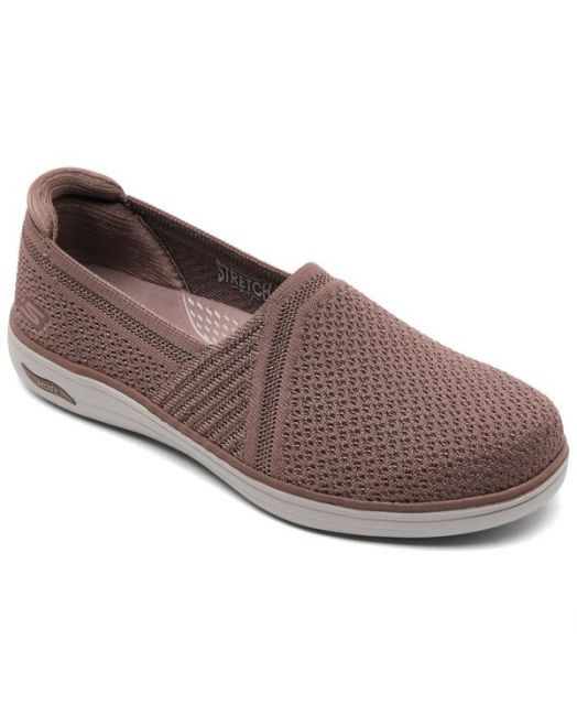 【送料無料】 スケッチャーズ レディース スニーカー シューズ Women's Arch Fit Inspire - Sydney Walking Sneakers from Finish Line Dark Rose
