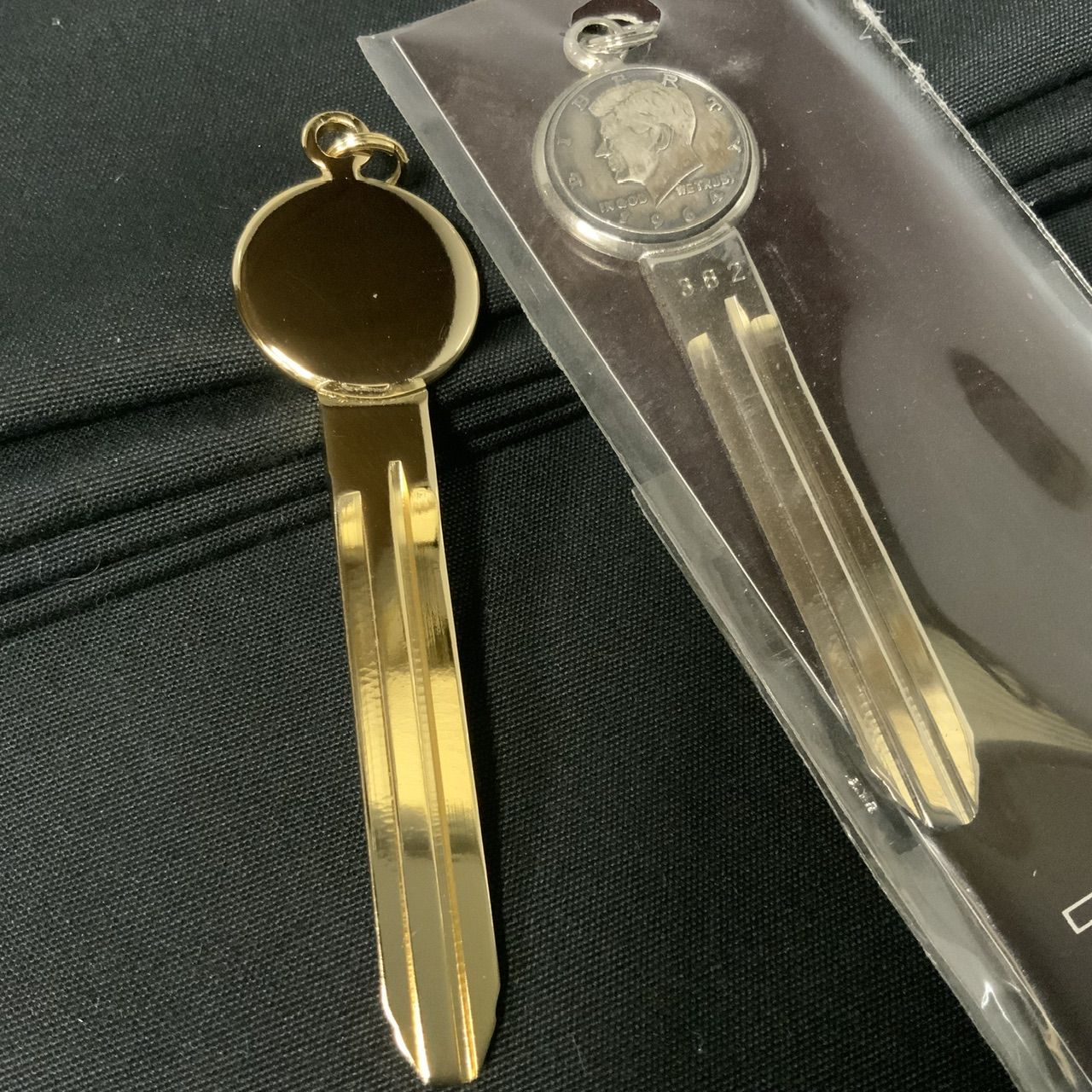 トヨタM339 ゴールド【デュエットキー】ファッションキー 【おまけ1本付】 トヨタM339 ゴールド【デュエットキー】ファッションキー