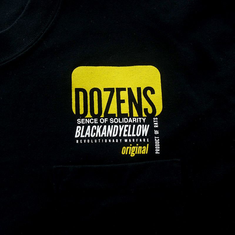 ラッツ/RATS 23SS COLOR TAG TEE Tシャツ サイズ M ラッツ/RATS 23SS COLOR TAG TEE BLACK カラータグ プリント T