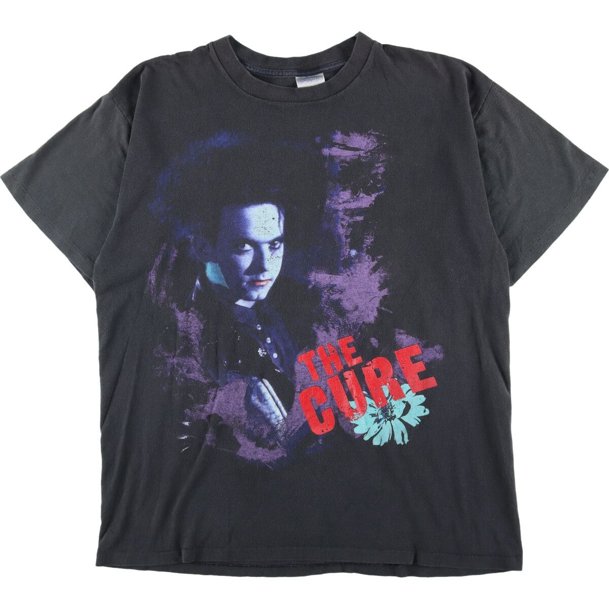 古着 90年代 BROCKUM THE CURE ザキュアー the prayer tour 両面プリント バンドTシャツ バンT USA製 メンズXL ヴィンテージ/eva001248