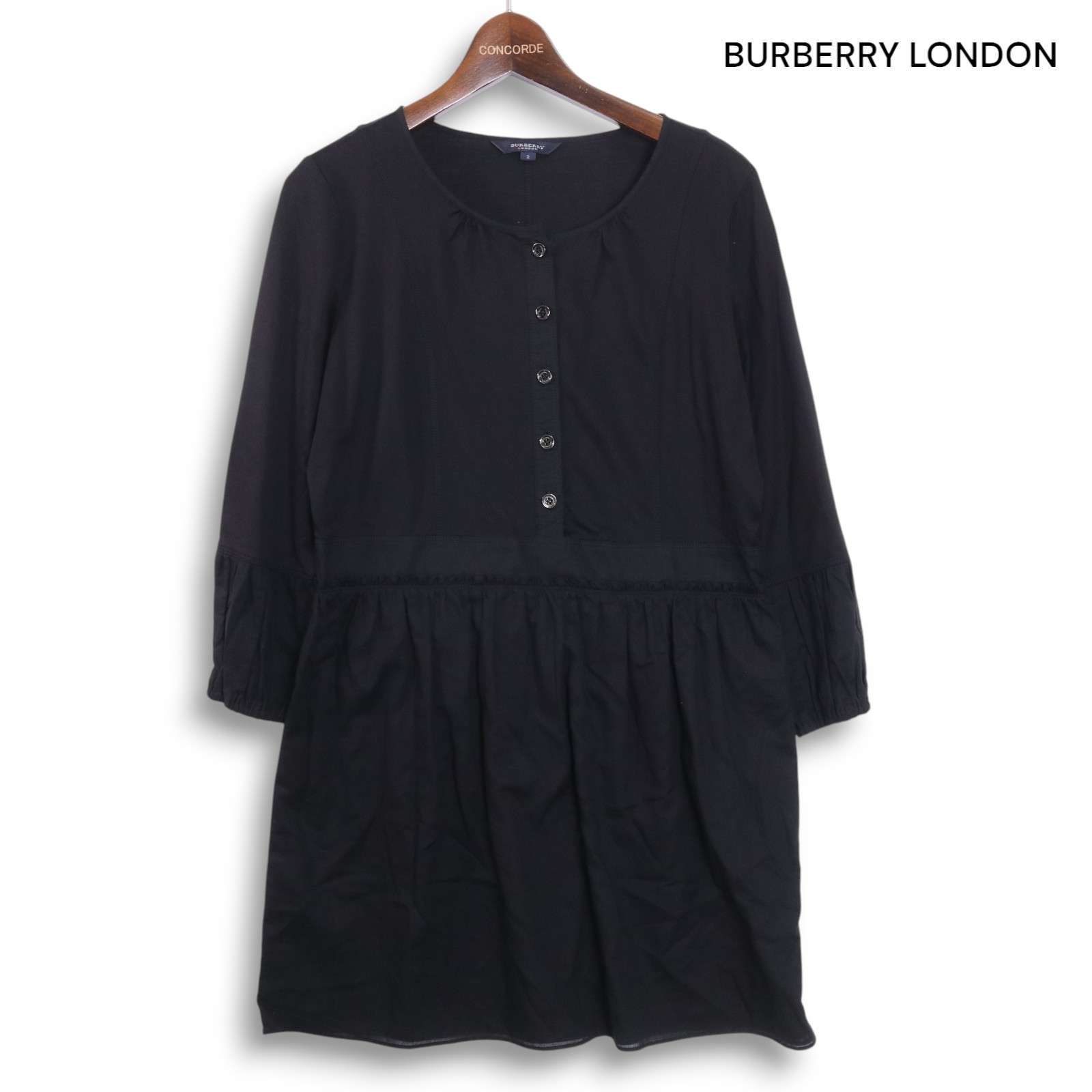 バーバリー ロンドン BURBERRY LONDON リネンシャツ チュニック