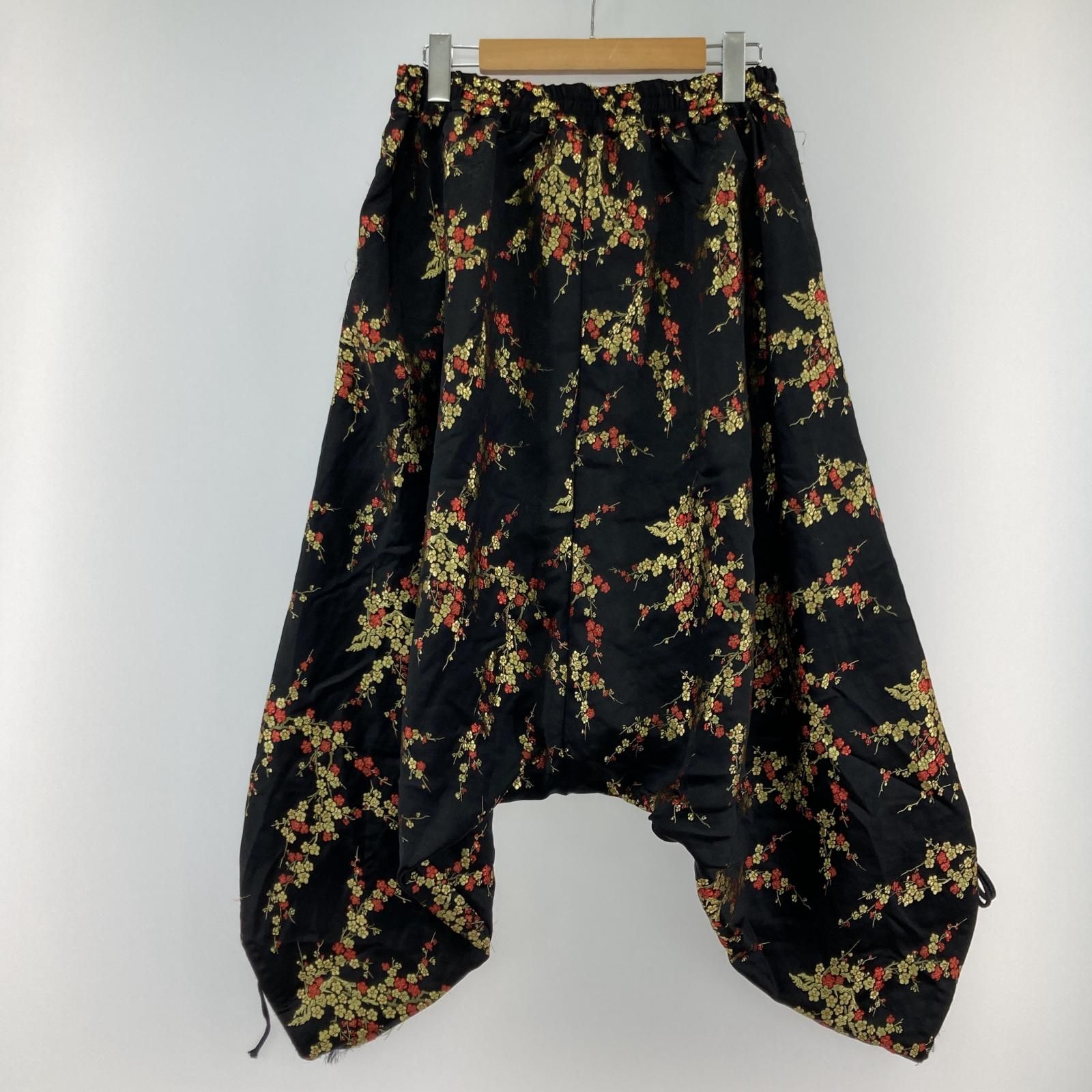 JUNYA WATANABE ジュンヤ ワタナベ刺繍入りサルエルパンツ JUNYA WATANABE ジュンヤ ワタナベ刺繍入りサルエルパンツ