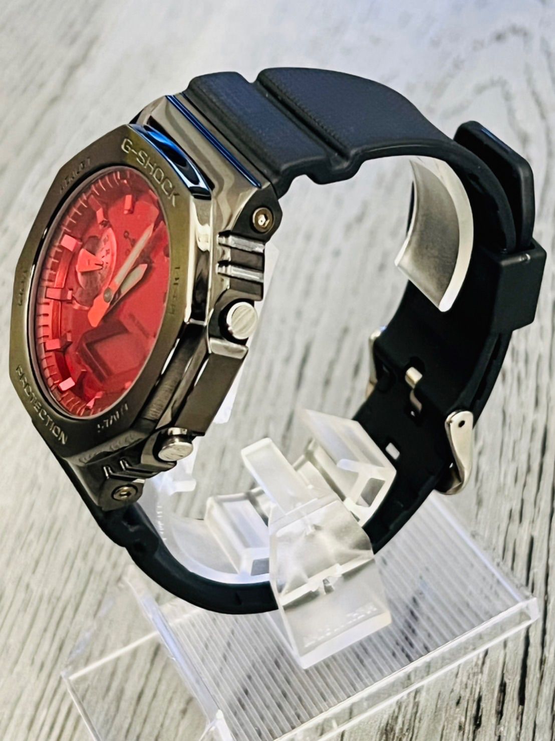 G-SHOCK Gショック メタルカバード レッド GM-2100B-4AJF - OTH