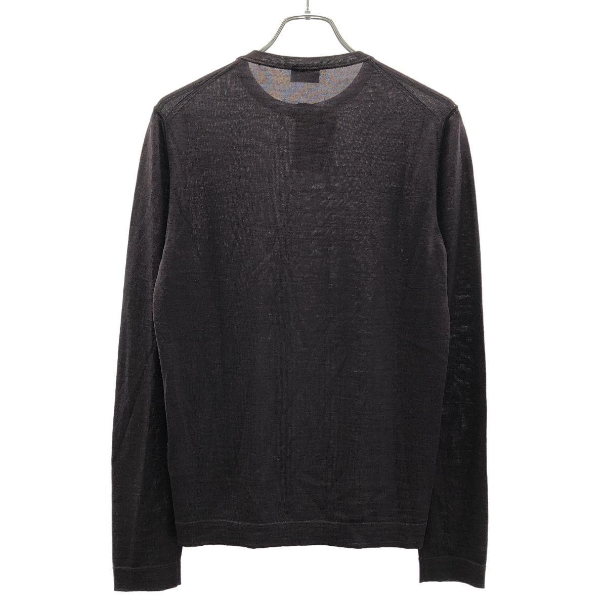 JIL SANDER ジルサンダー 14AW ウールシルクニットセーター パープル 