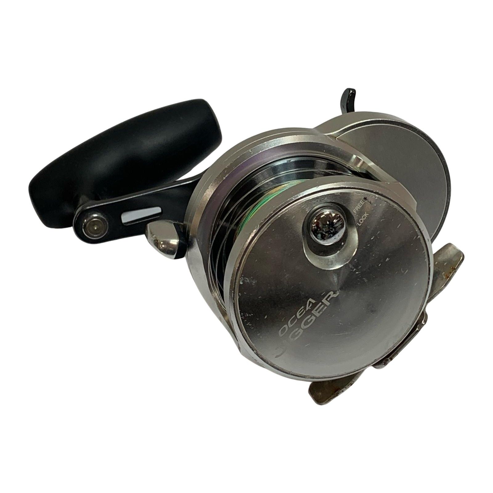 SHIMANO シマノ 21オシアジガー 2001NR XG キズ有 両軸リール 043818