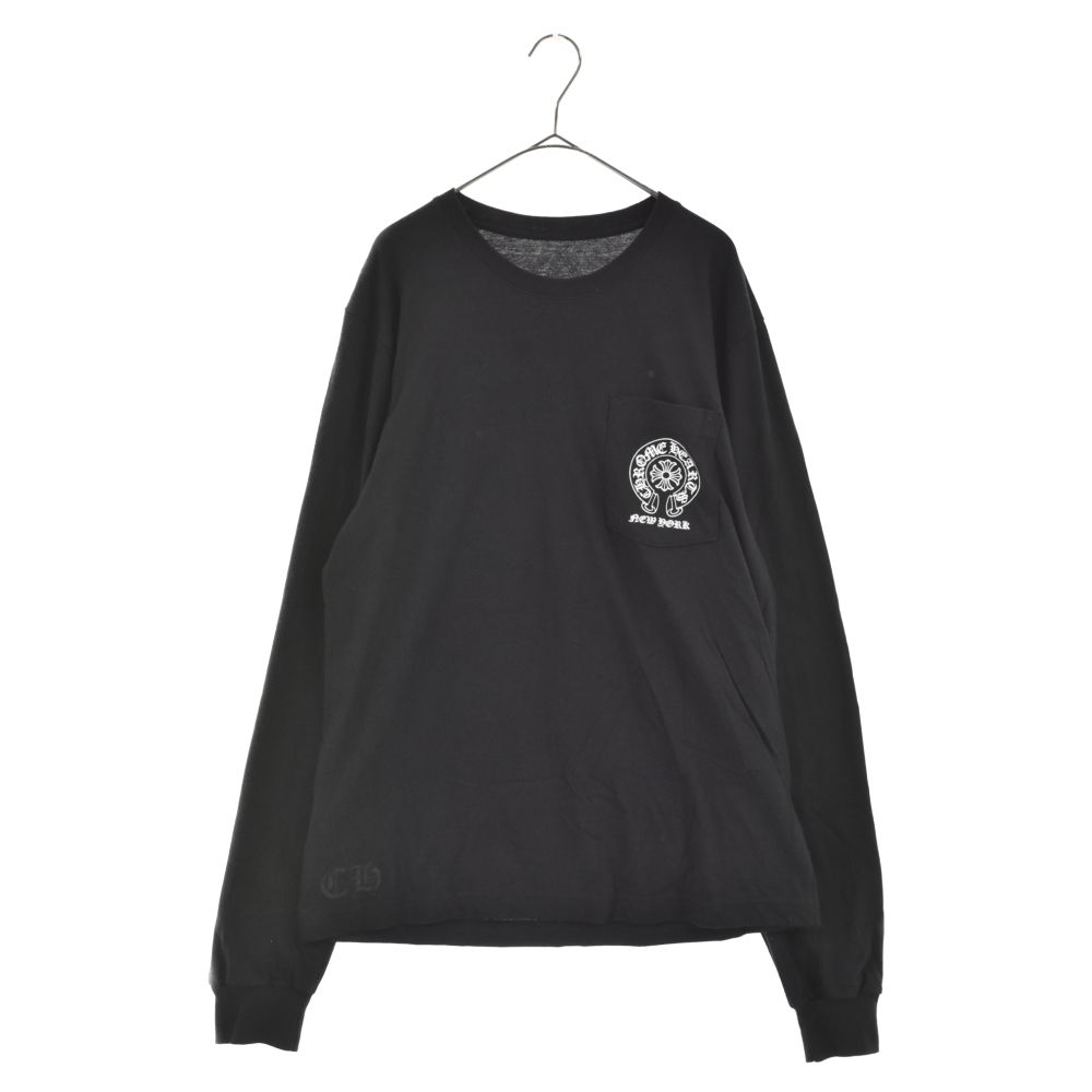 CHROME HEARTS (クロムハーツ) New Yor Horseshoe L/S Tee