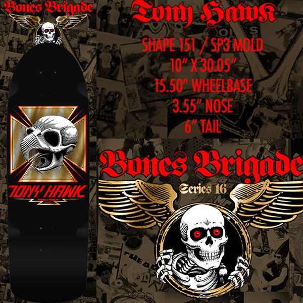POWELL - スケートボード デッキ TONY HAWK 新品未使用、送料込み 中古品 ]トニーホーク スケートボード デッキ スペシャル