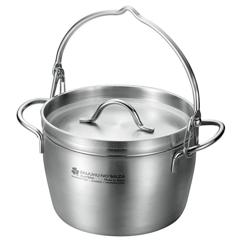 燕熟の技 ダッチオーブン15cm 6インチ ツル付 EJSA-1500