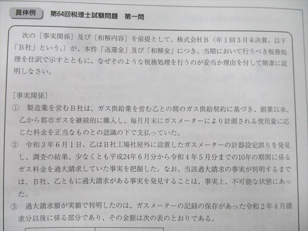 法人税法 大原 2024年受験対策 初学者一発 問題集セット 法人税法