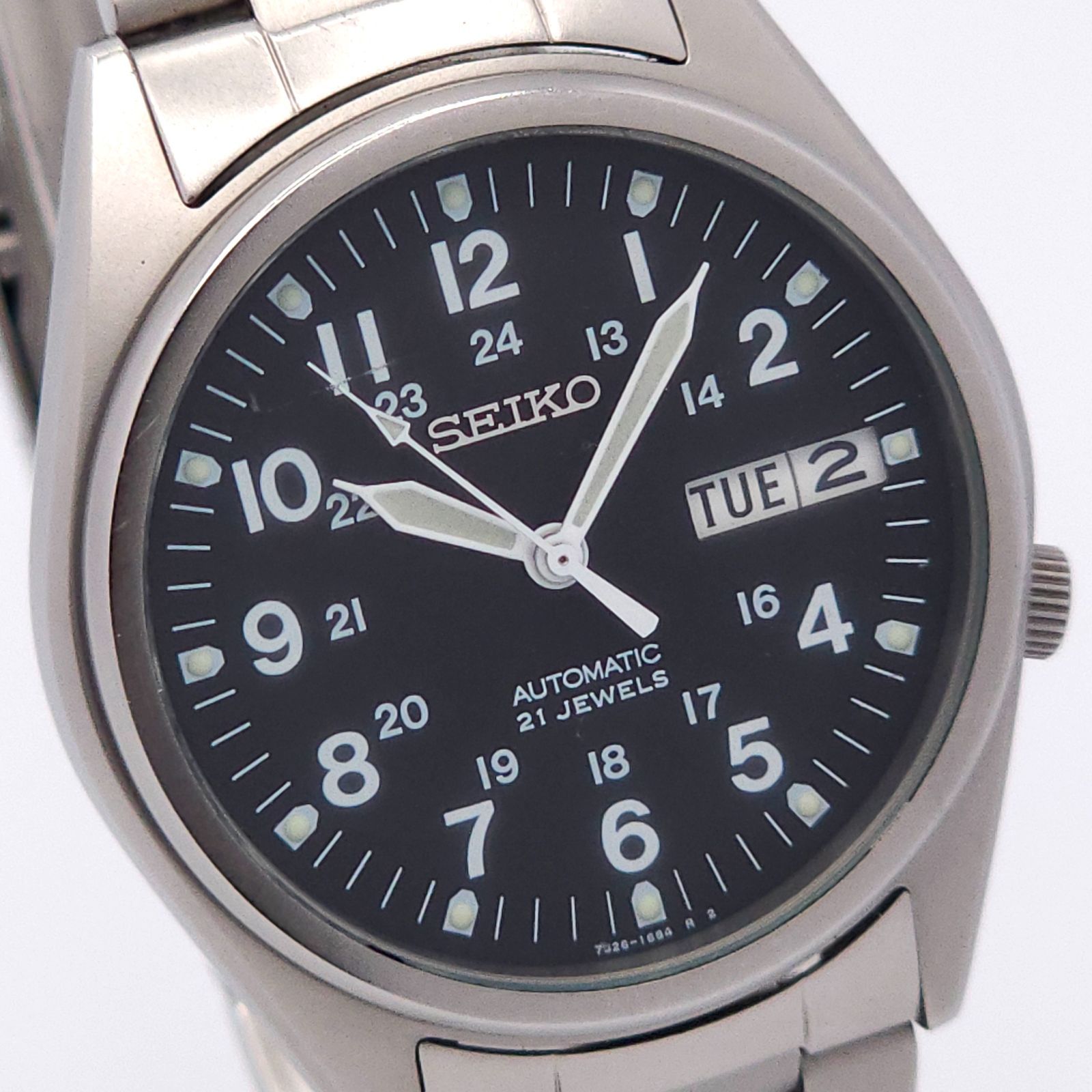 SEIKO セイコー ミリタリーモデル 自動巻 7S26-00D0 Cal.7S26A 21石 