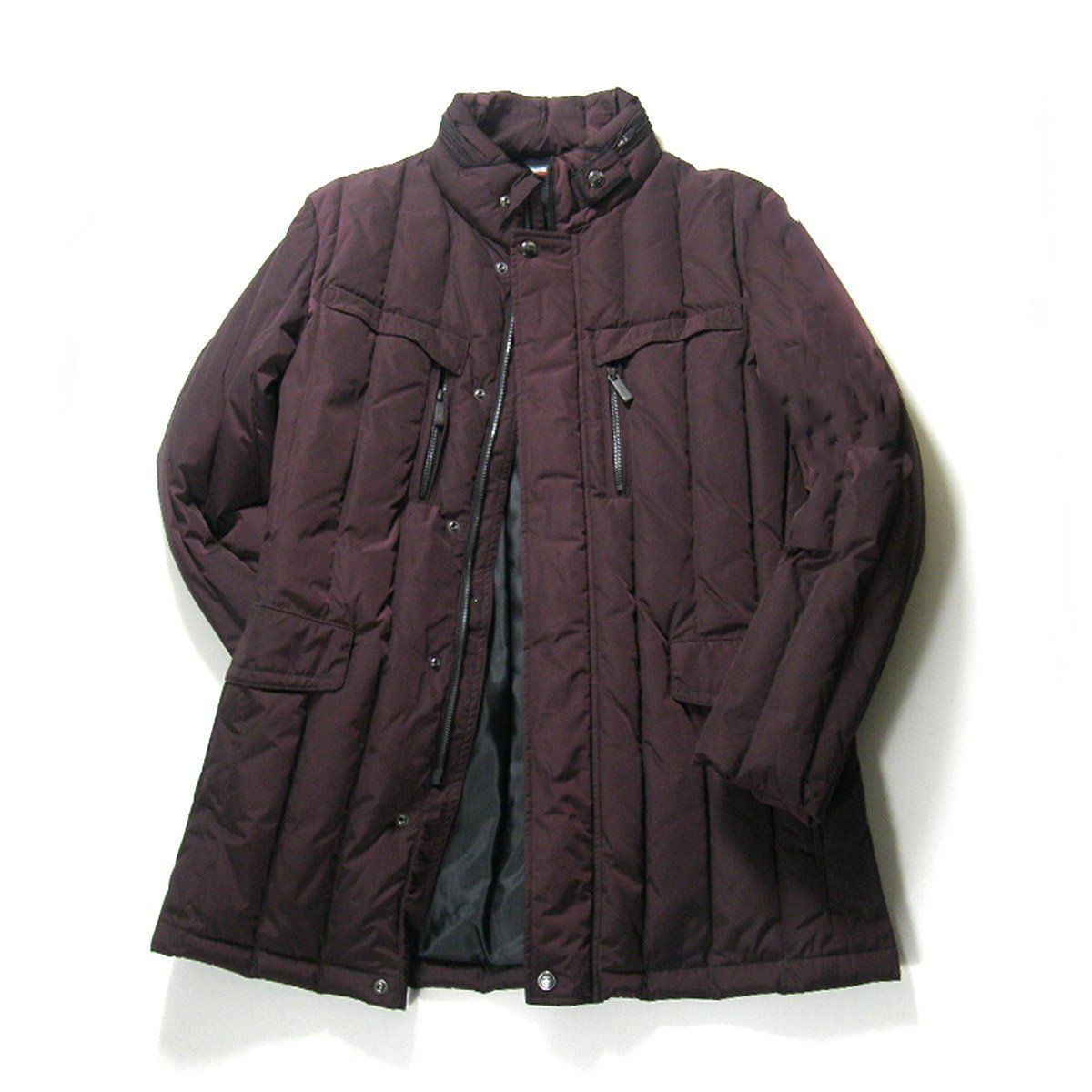 新品】 allegri ／ アレグリ 撥水 ダウンジャケット 収納可能 フード 