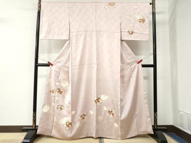 平和屋着物○訪問着 駒刺繍 橘花文 金彩 正絹 逸品 CAAW7503yc - メルカリ