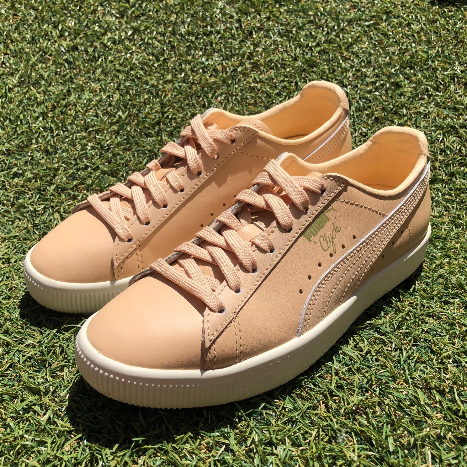 新品23 PUMA CLYDE NATURAL プーマ クレイド  HT605