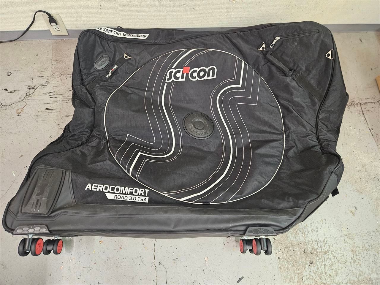 Scicon AEROCOMFORT ROAD 3.0 TSA輪行バック　美品 SCICON シーコン AEROCOMFORT 3.0 TRI（エアロコンフォート3.0