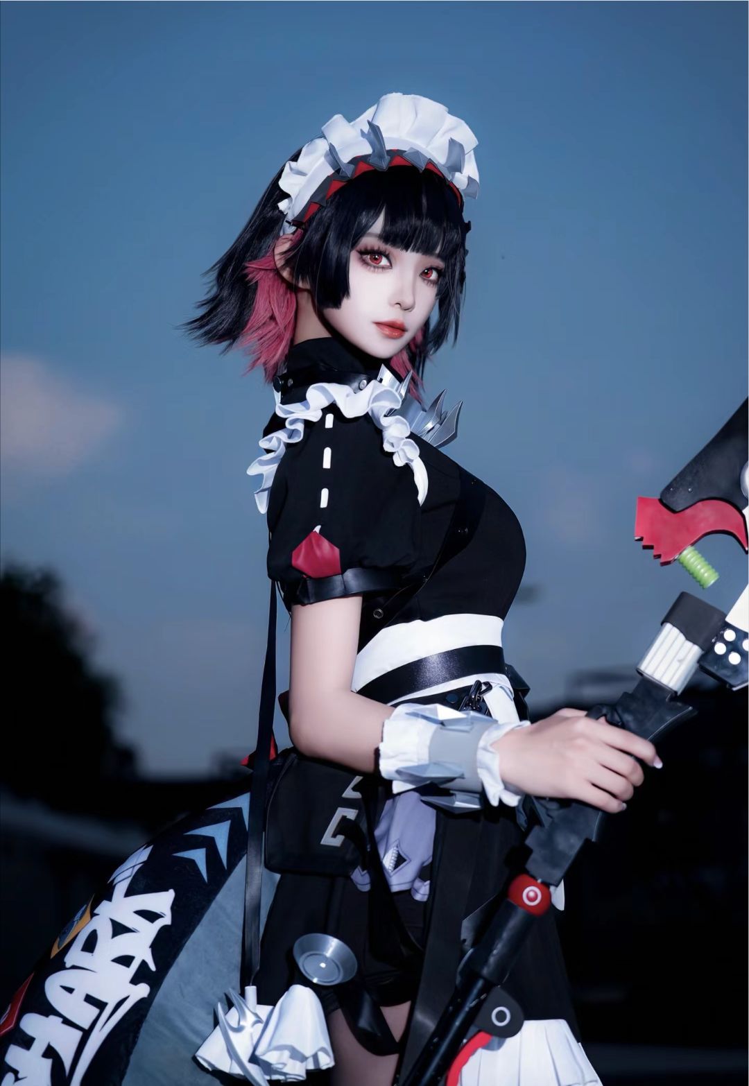 高品質 実物撮影 艾? ? Ellen Joe コスプレ 衣装 ゼンレスゾーンゼロ メイド服