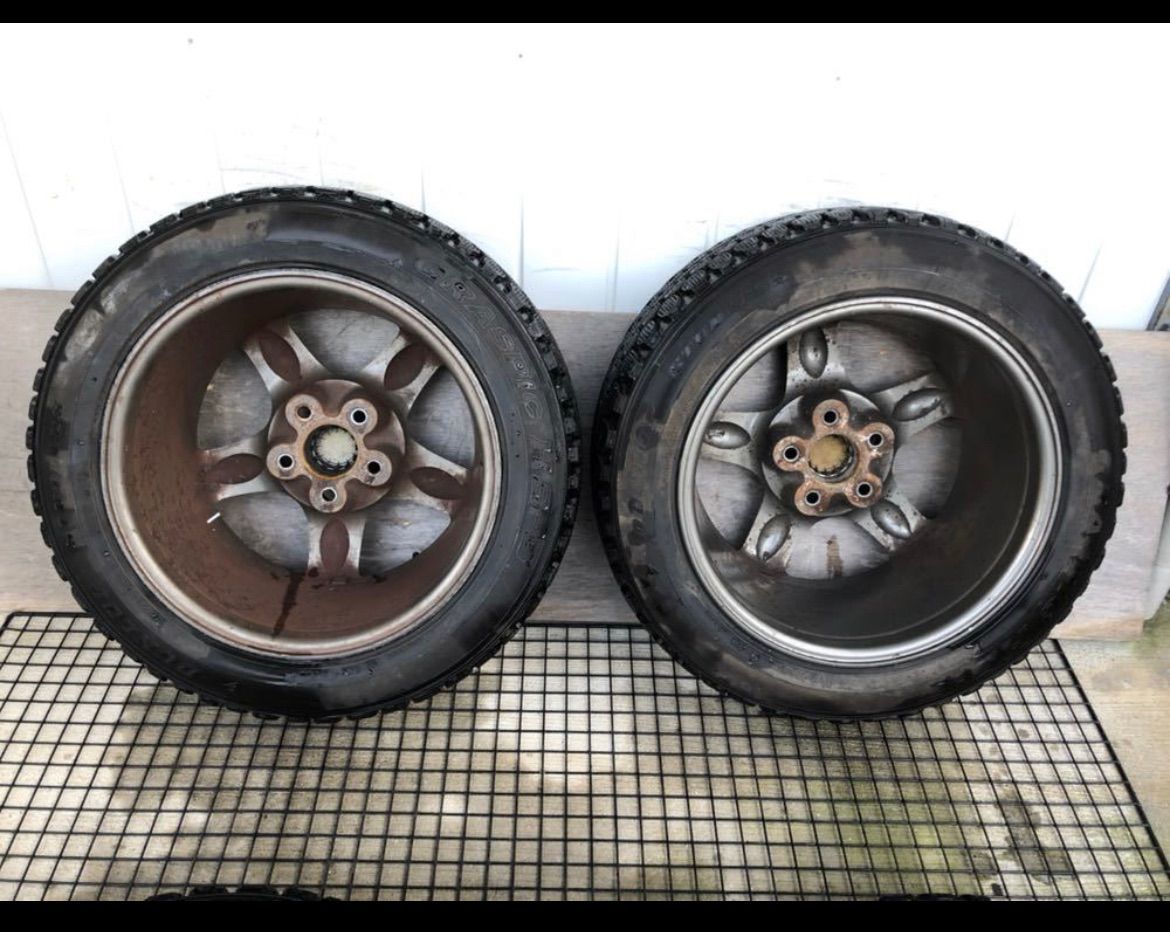 日産 GT-R R32 純正 8J+30 16インチ タイヤホイール 2本セット