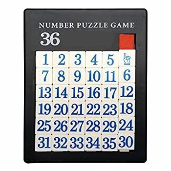 Number Slide Puzzle Brain Teaser IQ Game (35 Number)