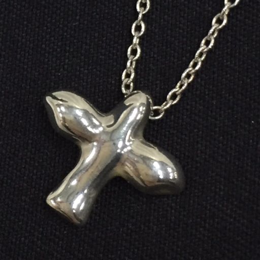 ティファニー　バードクロス　ネックレス　シルバー925　レディース　希少 TIFFANY&Co.（ティファニー） ネックレス バード クロス エルサ