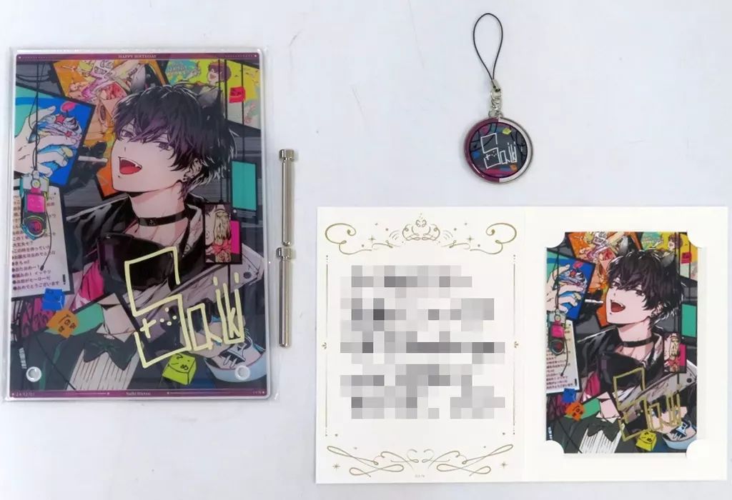 中古】グッズセット 佐伯イッテツ A5アクリルパネルセット