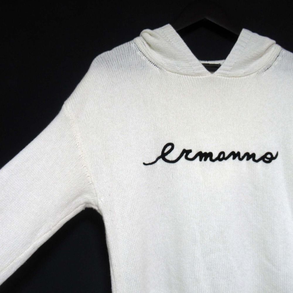 美品 ERMANNO SCERVINO エルマノシェルビーノ ひざ丈 長袖