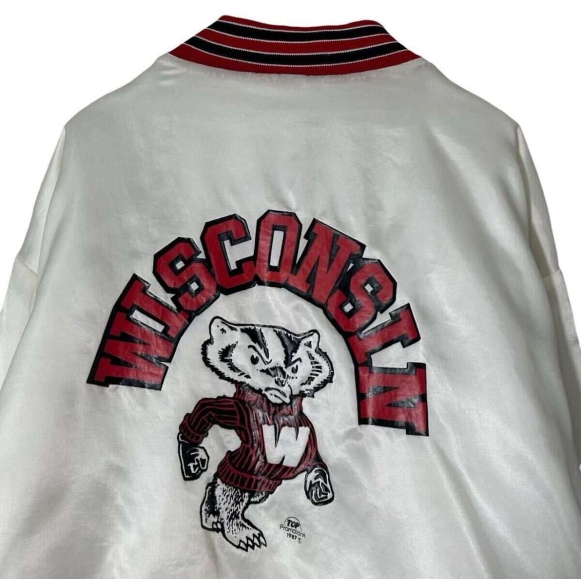 WISCONSIN  スタジャン 80年代 USA製 スウィングスター swingster 
