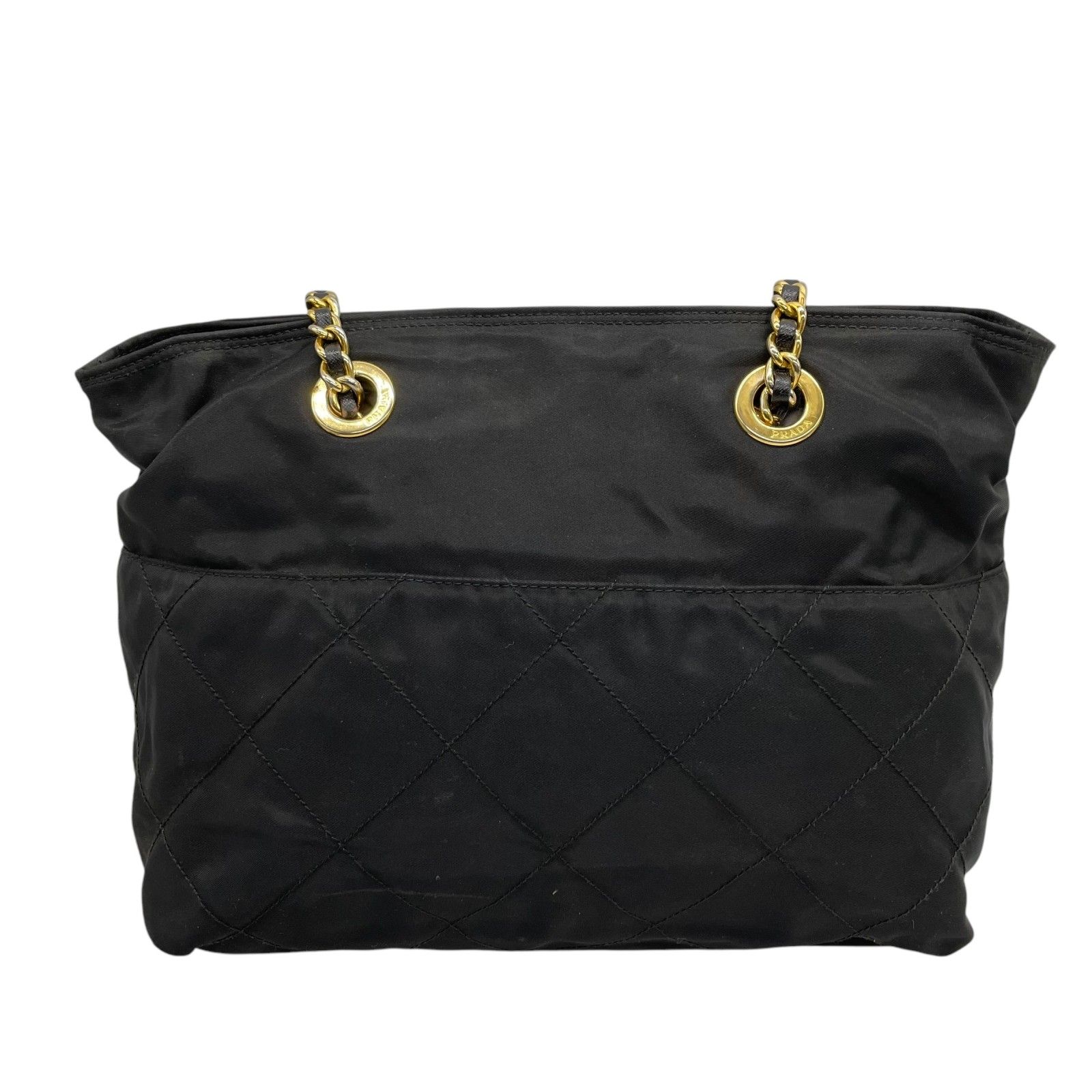 プラダ✨チェーンショルダーバッグ　トート　ゴールド金具　スエードレザー　三角ロゴ 楽天市場】プラダ PRADA チェーン ショルダーバッグ トート