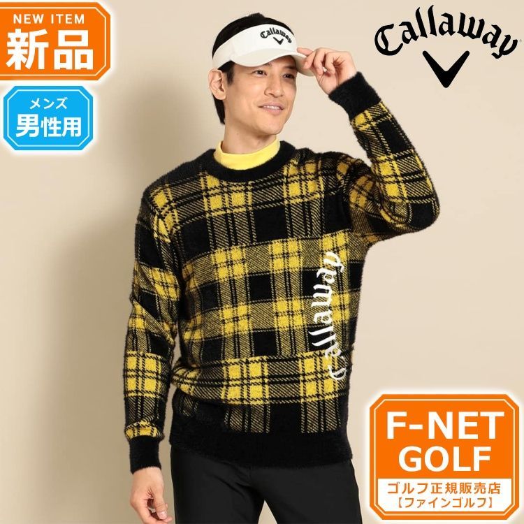 新品 【1061イエロー】秋 冬 Callaway GOLF キャロウェイ ゴルフ