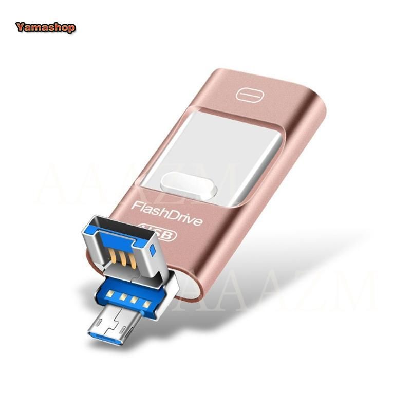 256GB iPhone対応usbメモリ写真保存 3.0高速4in1 13-18 256GB USBメモリー 4in1 USB 3.0 フラッシュドライブ IOS